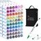 61 Colors Alcohol Art Markers, 60 Colors Plus 1 Blender Dual Tip Permanent Marker Pens Highlighters Perfect for Kids Adults Artist Drawing Sketching Card Making & Coloring Books